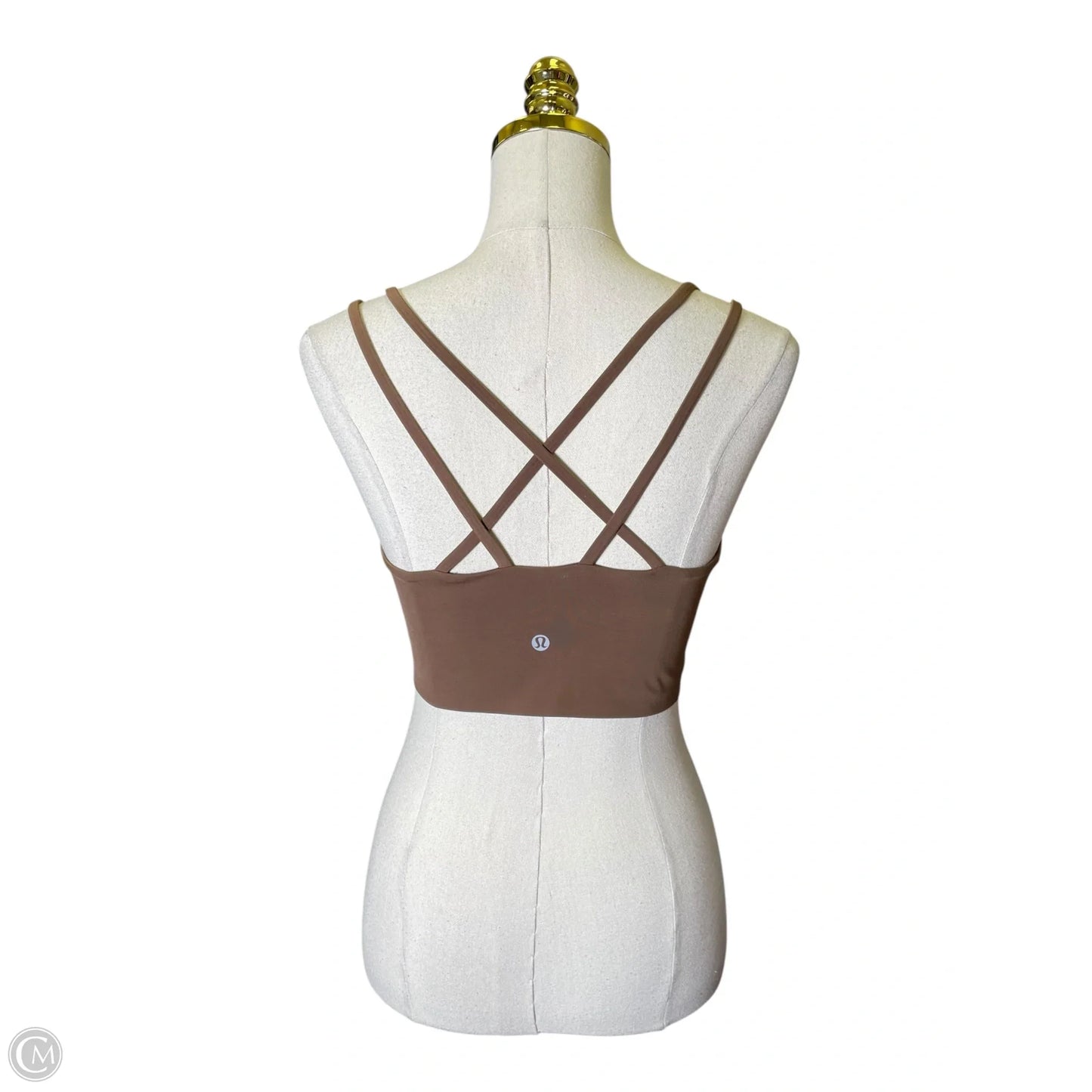 Athletic Bra By Lululemon In Brown, Size: M
