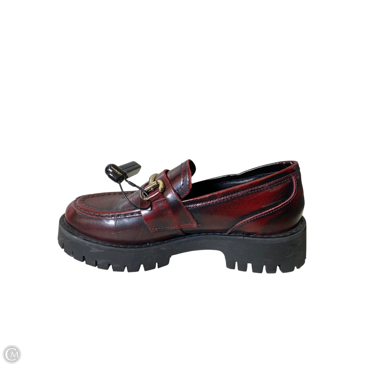 Shoes Heels Platform By Steve Madden In Maroon, Size: 6