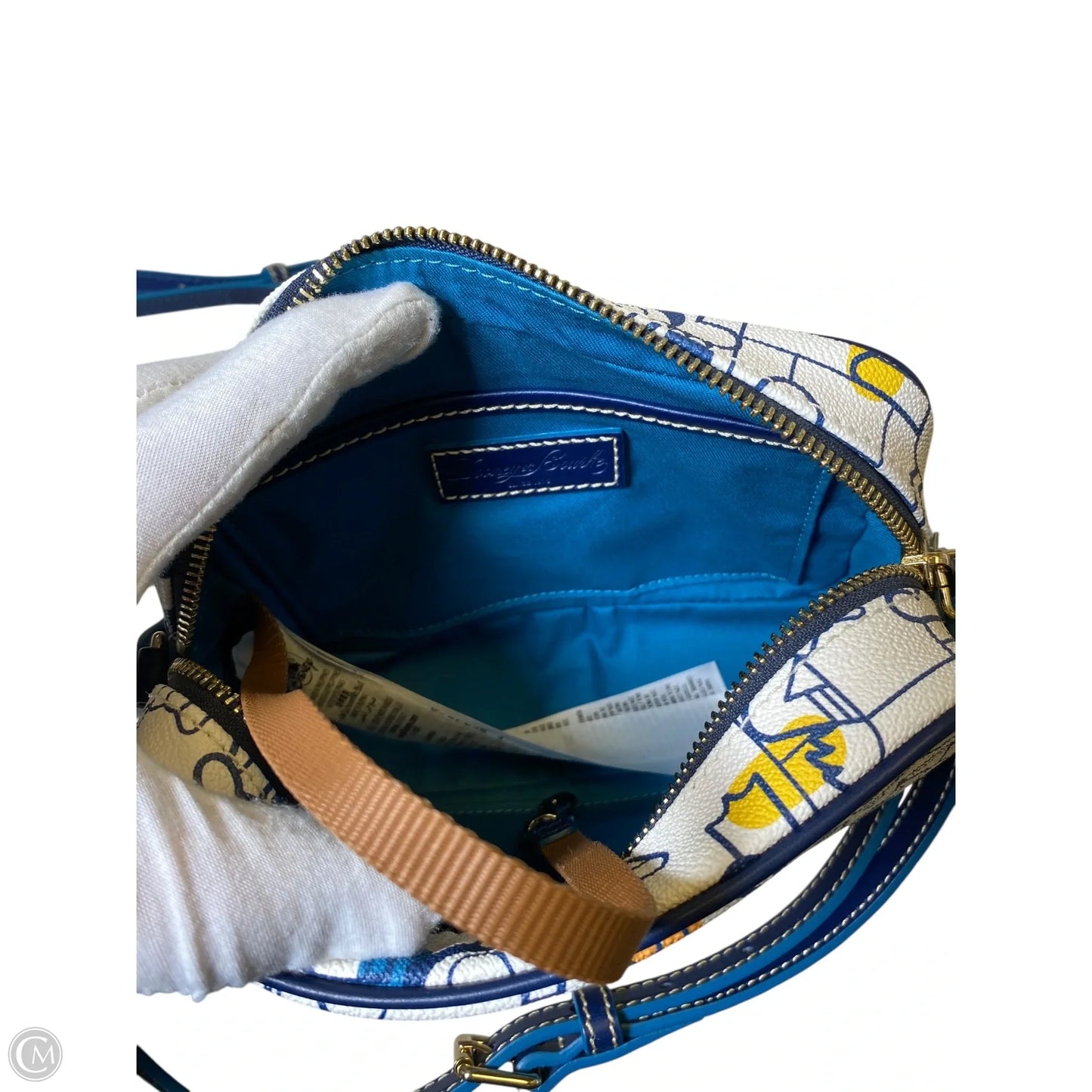 Crossbody Designer By Dooney And Bourke, Size: Medium