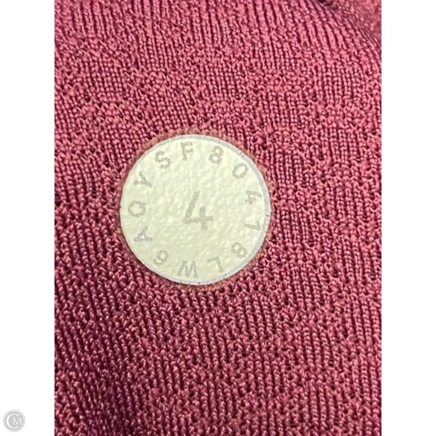 Athletic Capris By Lululemon In Maroon, Size: S