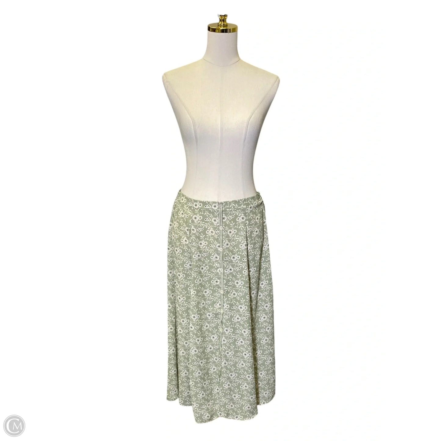 Skirt Maxi By Max Studio In Green, Size: S