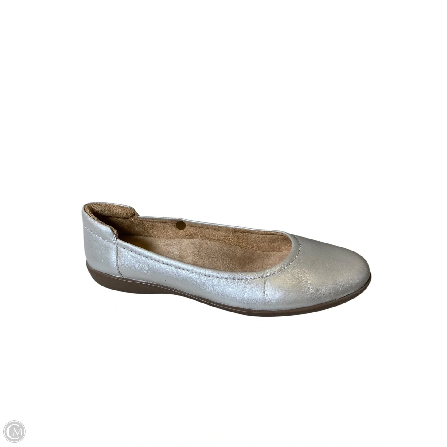 Shoes Flats By Naturalizer In Silver, Size: 8.5