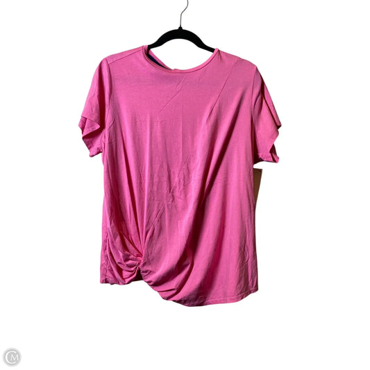 Top Sleeveless By St Johns Bay In Pink, Size: Xxl