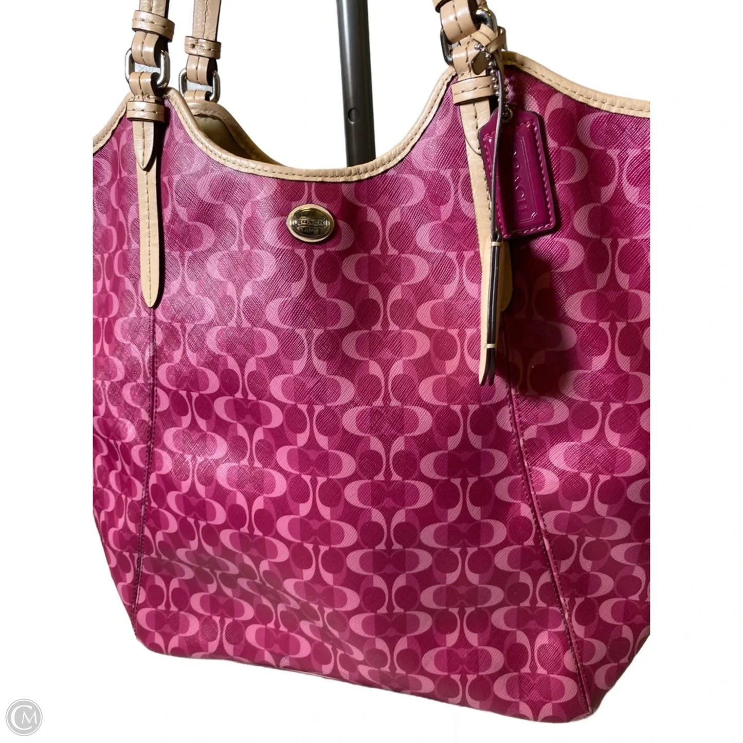 Handbag Designer By Coach, Size: Large