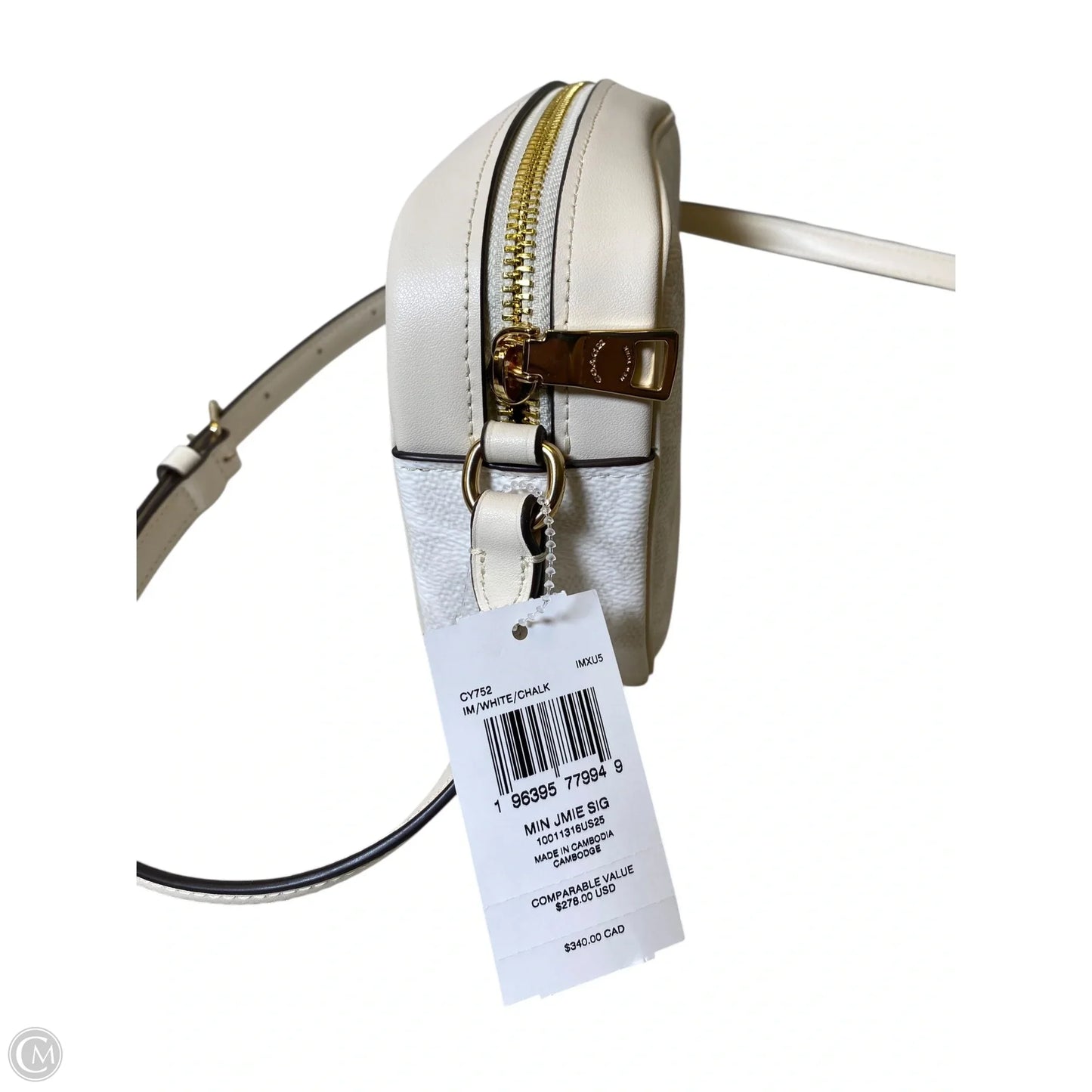 Crossbody Designer By Coach, Size: Medium