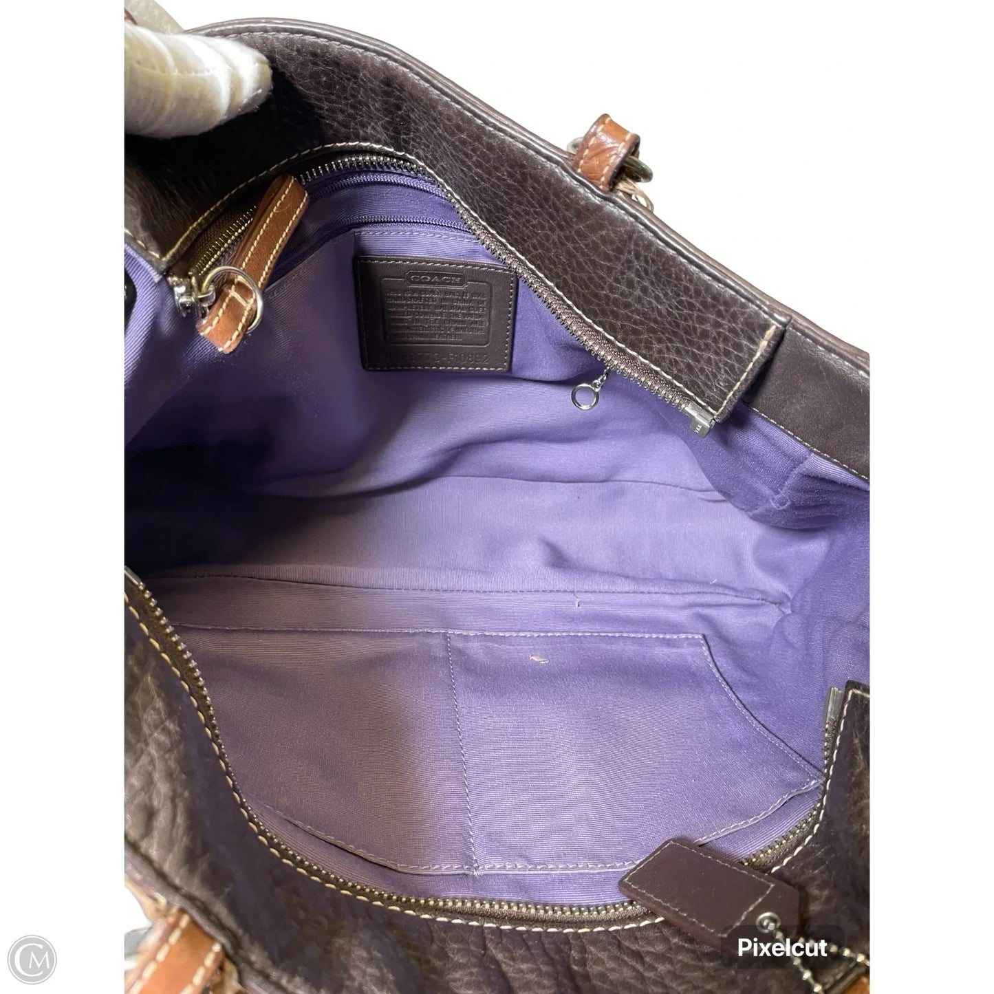 Handbag Designer By Coach, Size: Medium
