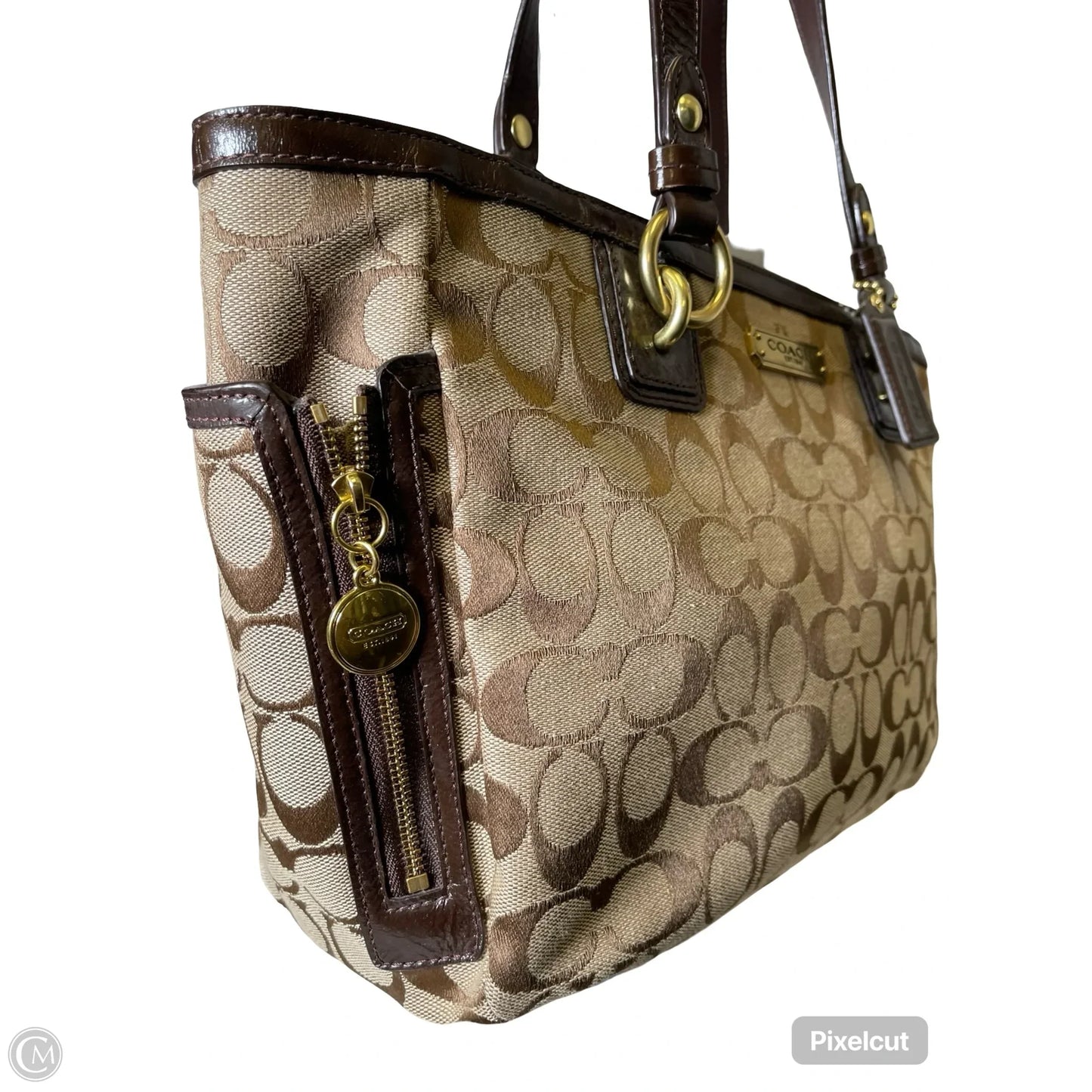 Handbag Designer By Coach, Size: Medium
