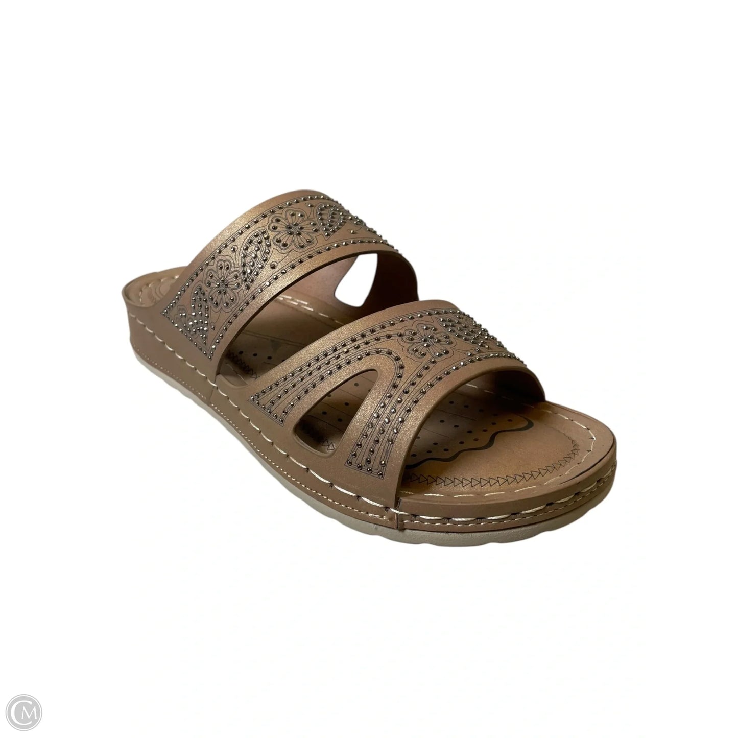 Shoes Flats By Clothes Mentor In Brown, Size: 8.5