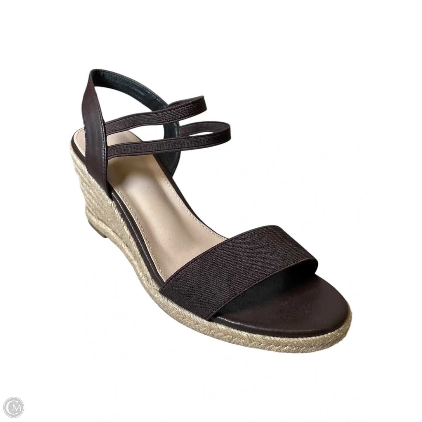 Shoes Heels Wedge By Clothes Mentor In Brown, Size: 9