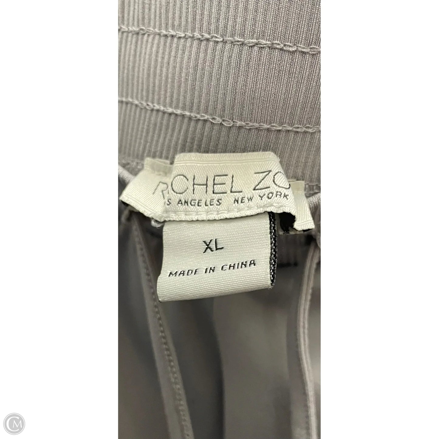 Athletic Pants By Rachel Zoe In Grey, Size: Xl