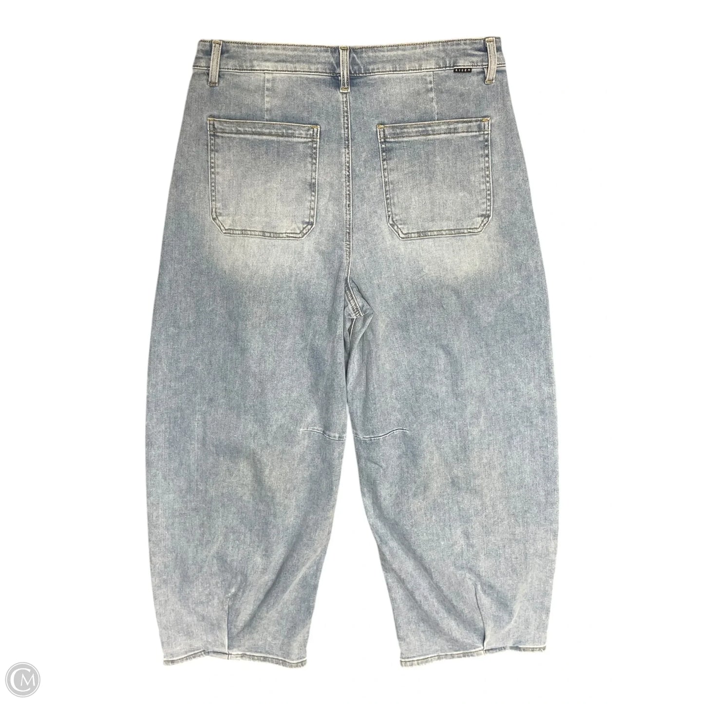 Jeans Straight By Clothes Mentor In Blue Denim, Size: 14