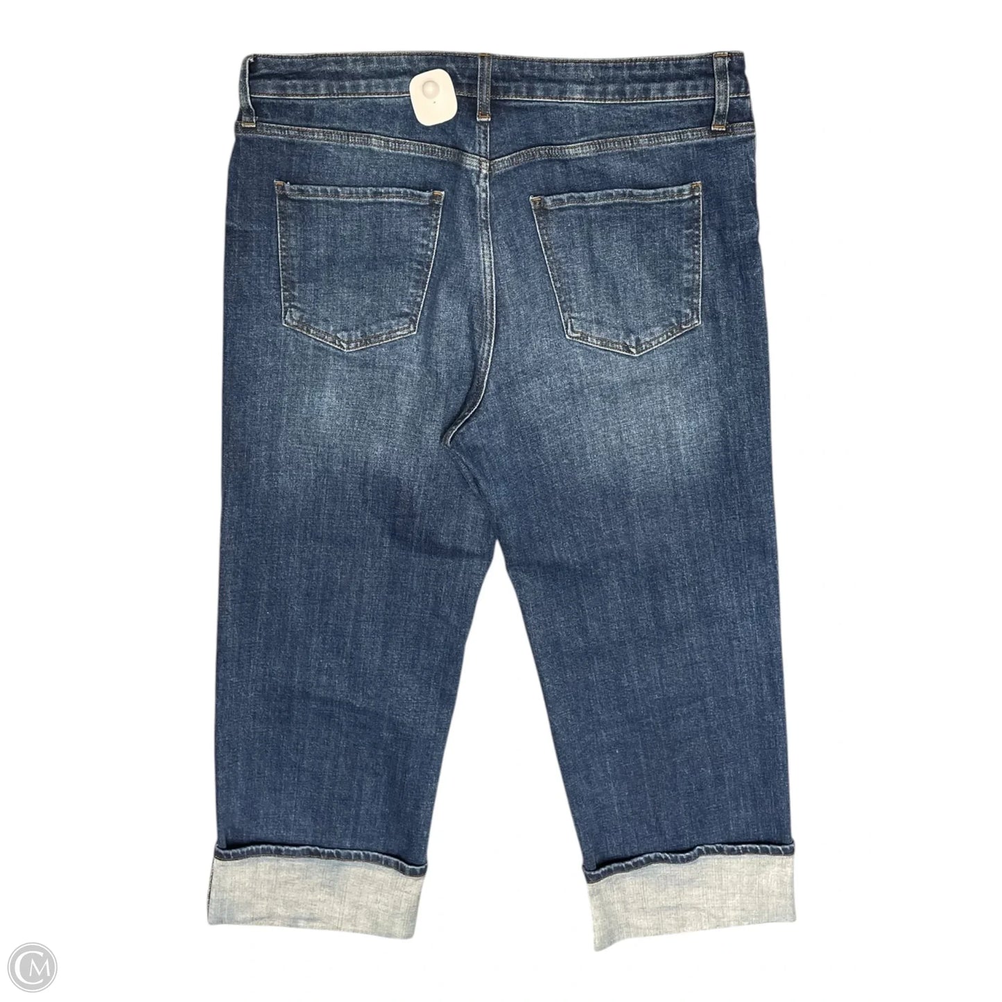 Jeans Wide Leg By Kut In Blue Denim, Size: 14