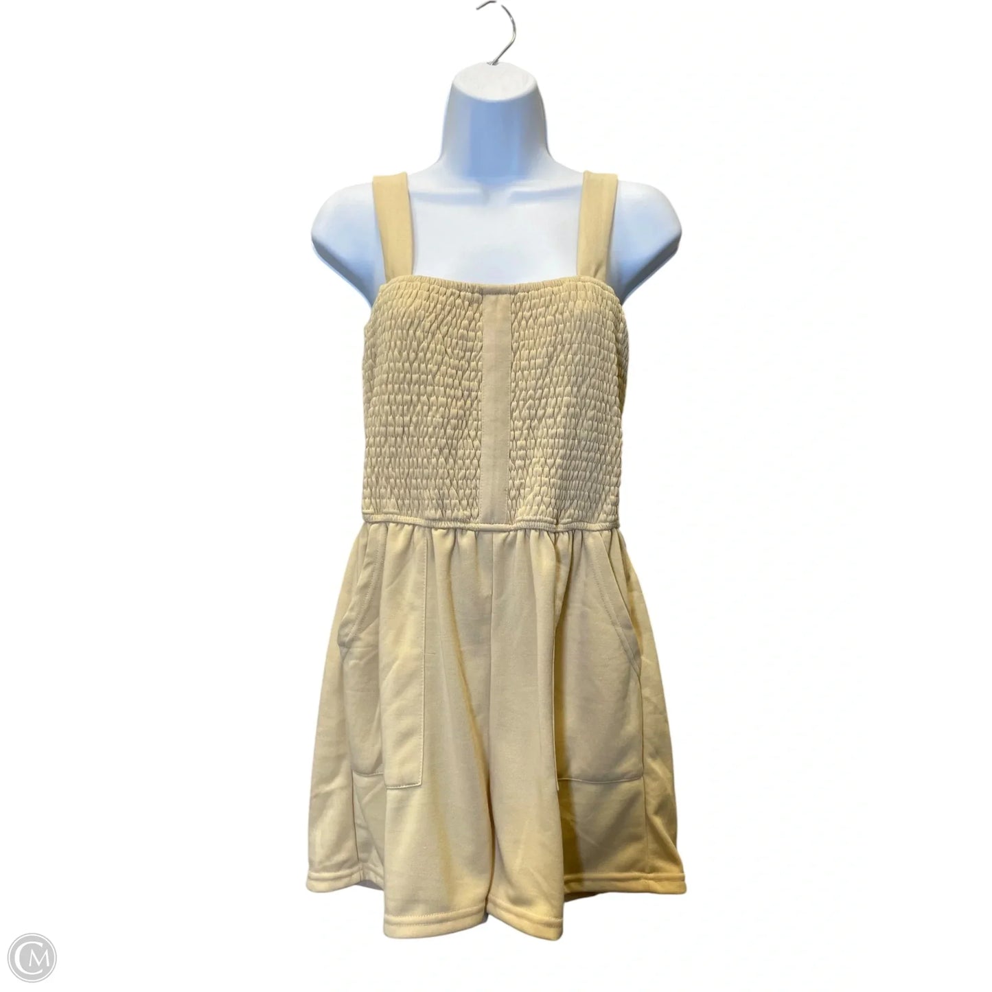 Romper By Clothes Mentor In Yellow, Size: L