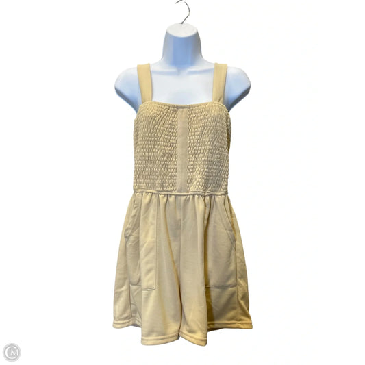 Romper By Clothes Mentor In Yellow, Size: L