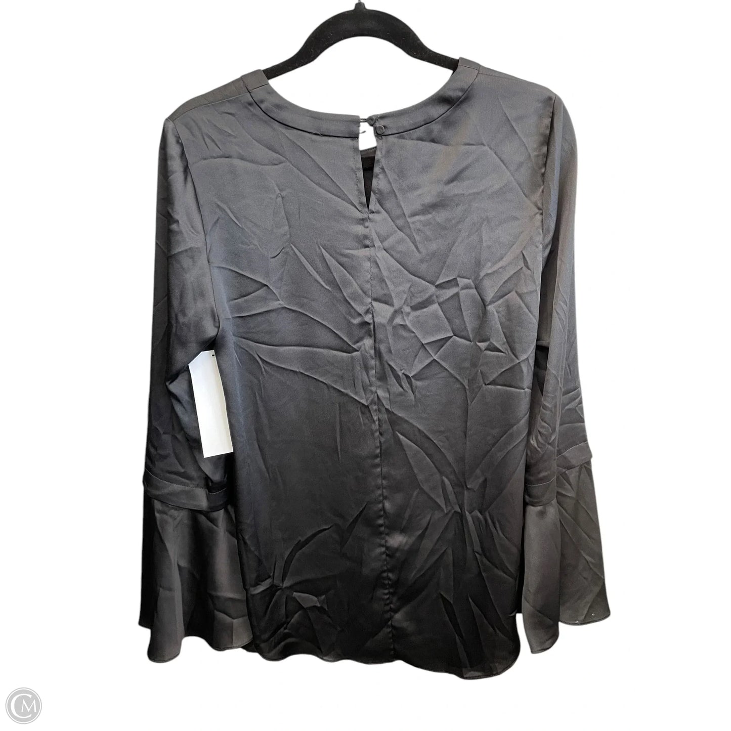 Top Long Sleeve By Bcbgmaxazria In Black, Size: S