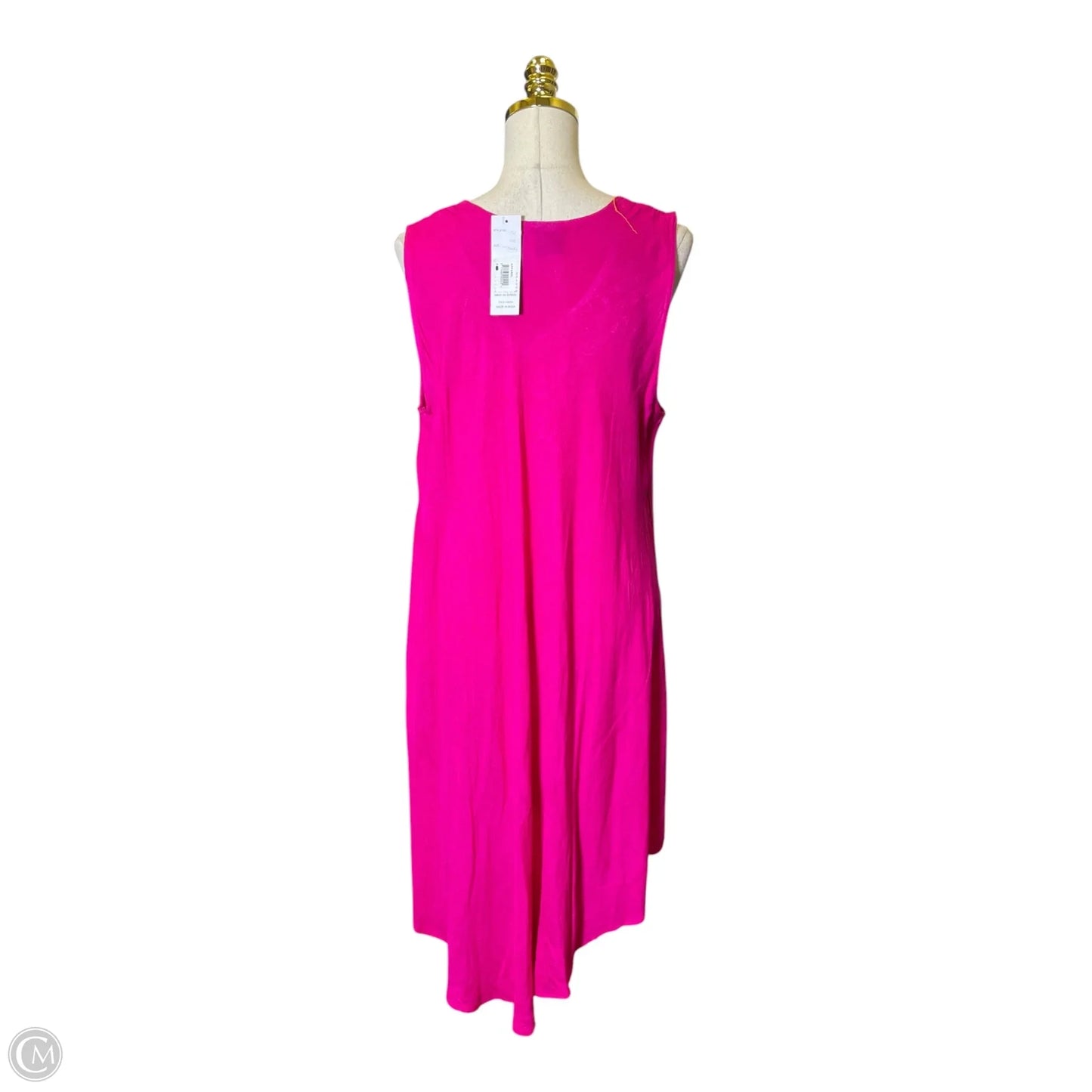 Dress Casual Midi By Clothes Mentor In Pink, Size: Osfm