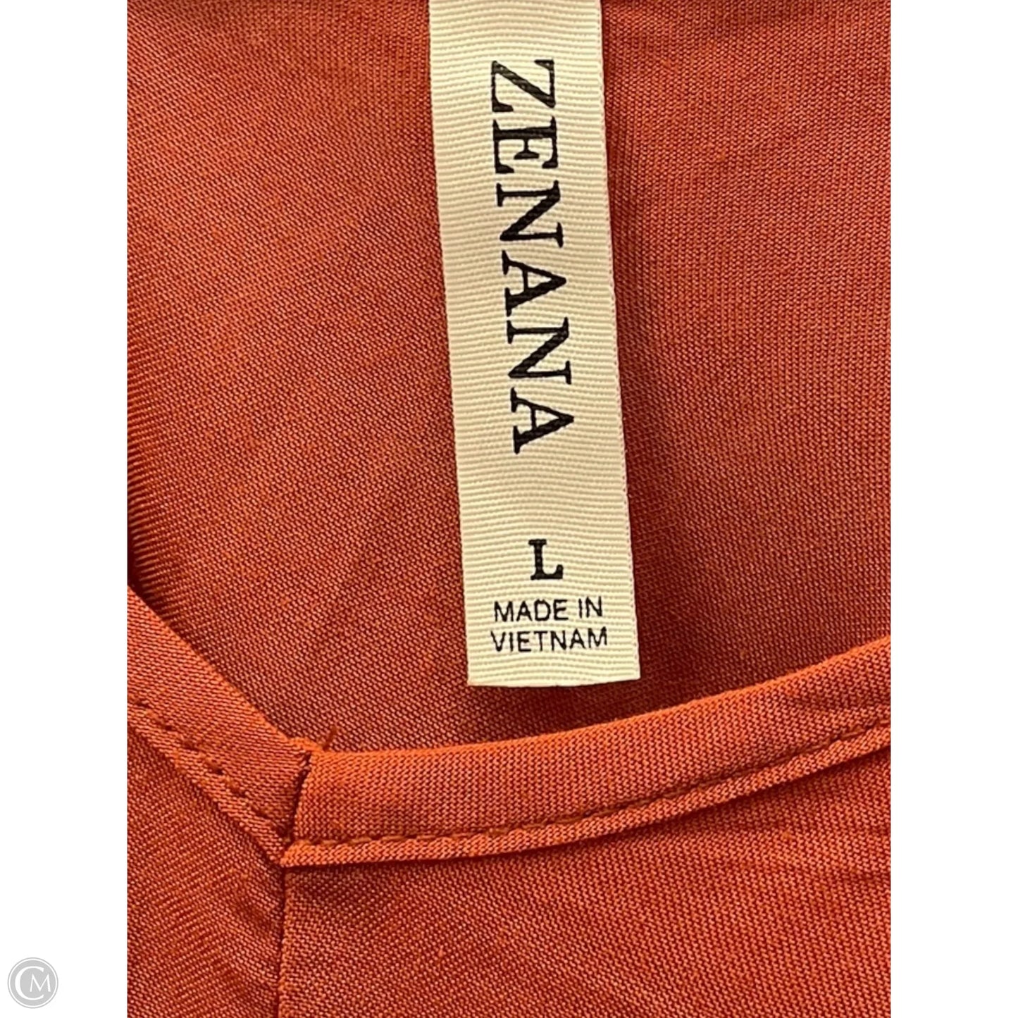 Dress Casual Maxi By Zenana In Orange, Size: L