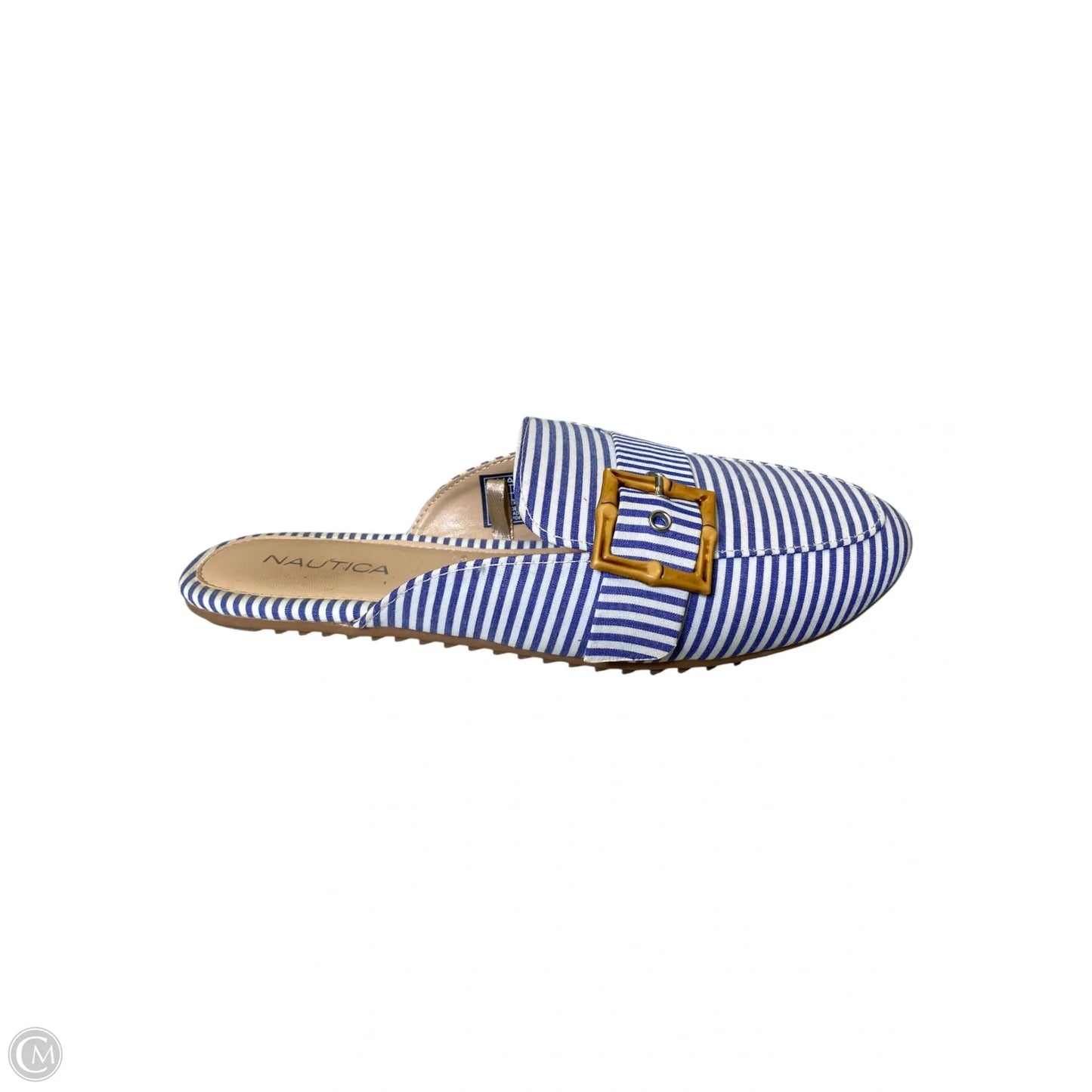 Shoes Flats By Nautica In Blue & White, Size: 7