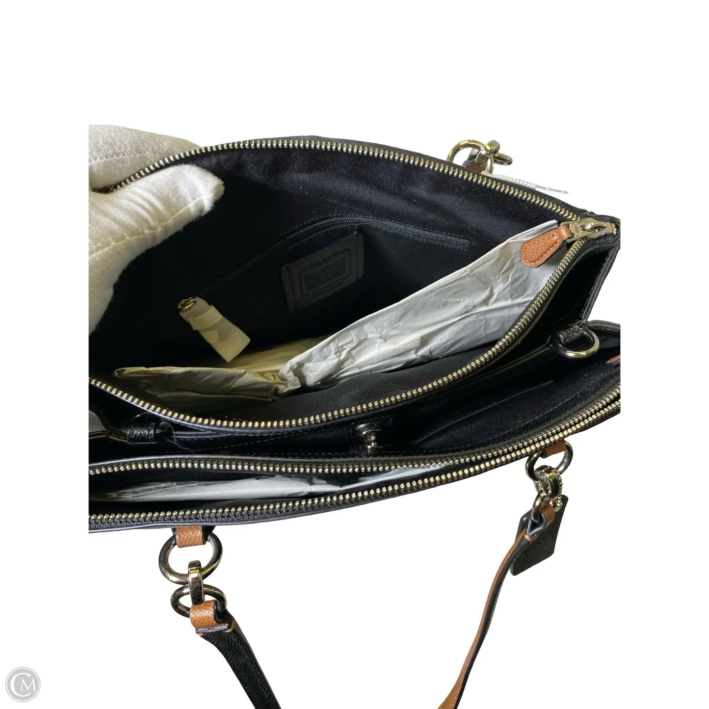 Handbag Designer By Coach, Size: Large
