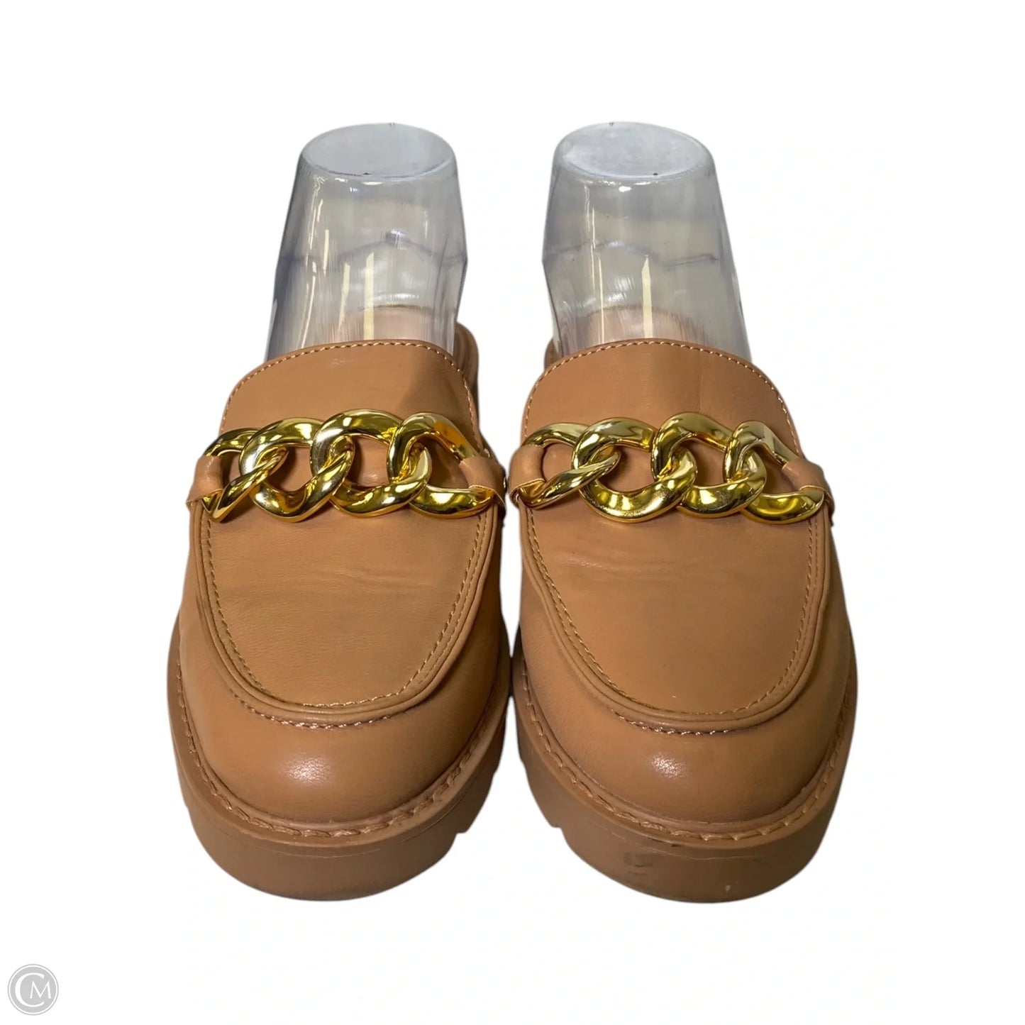 Sandals Flats By Shoedazzle In Brown, Size: 7