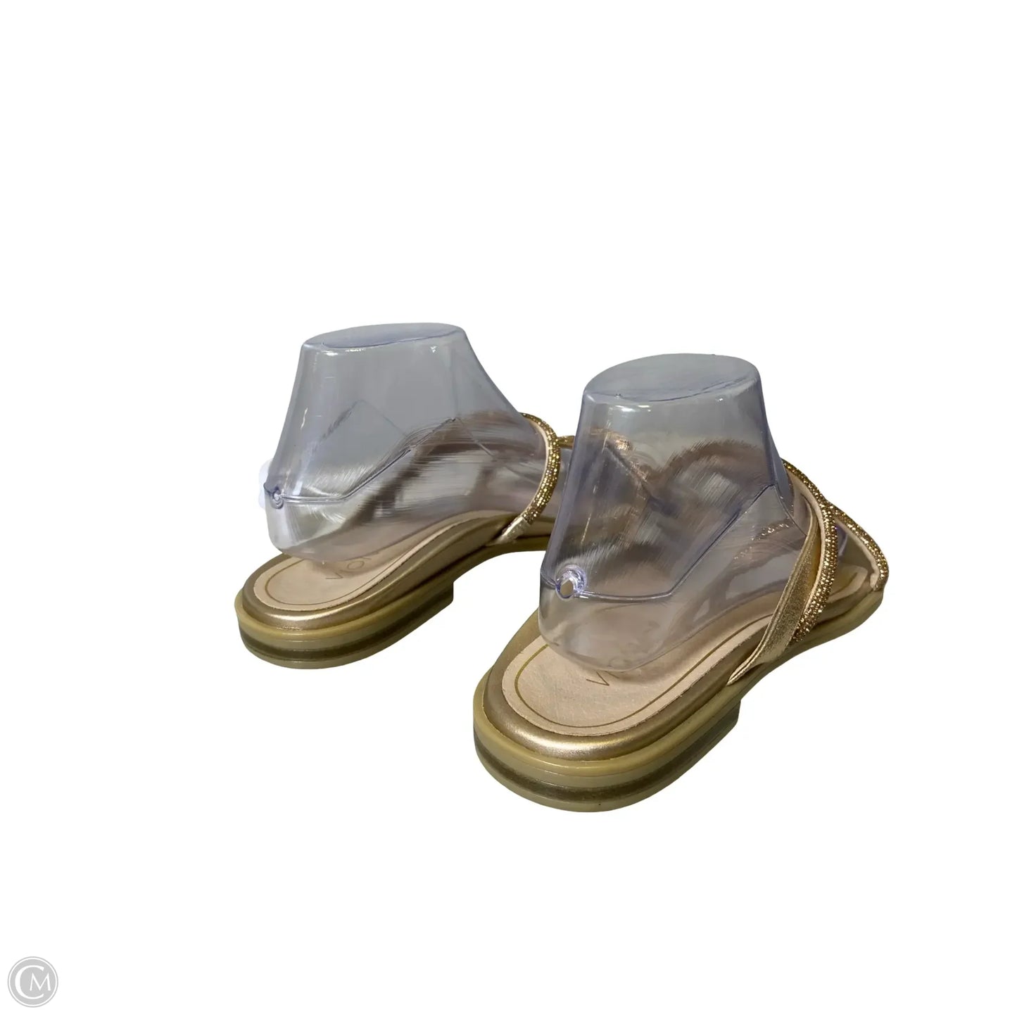 Sandals Flats By Vionic In Gold, Size: 9