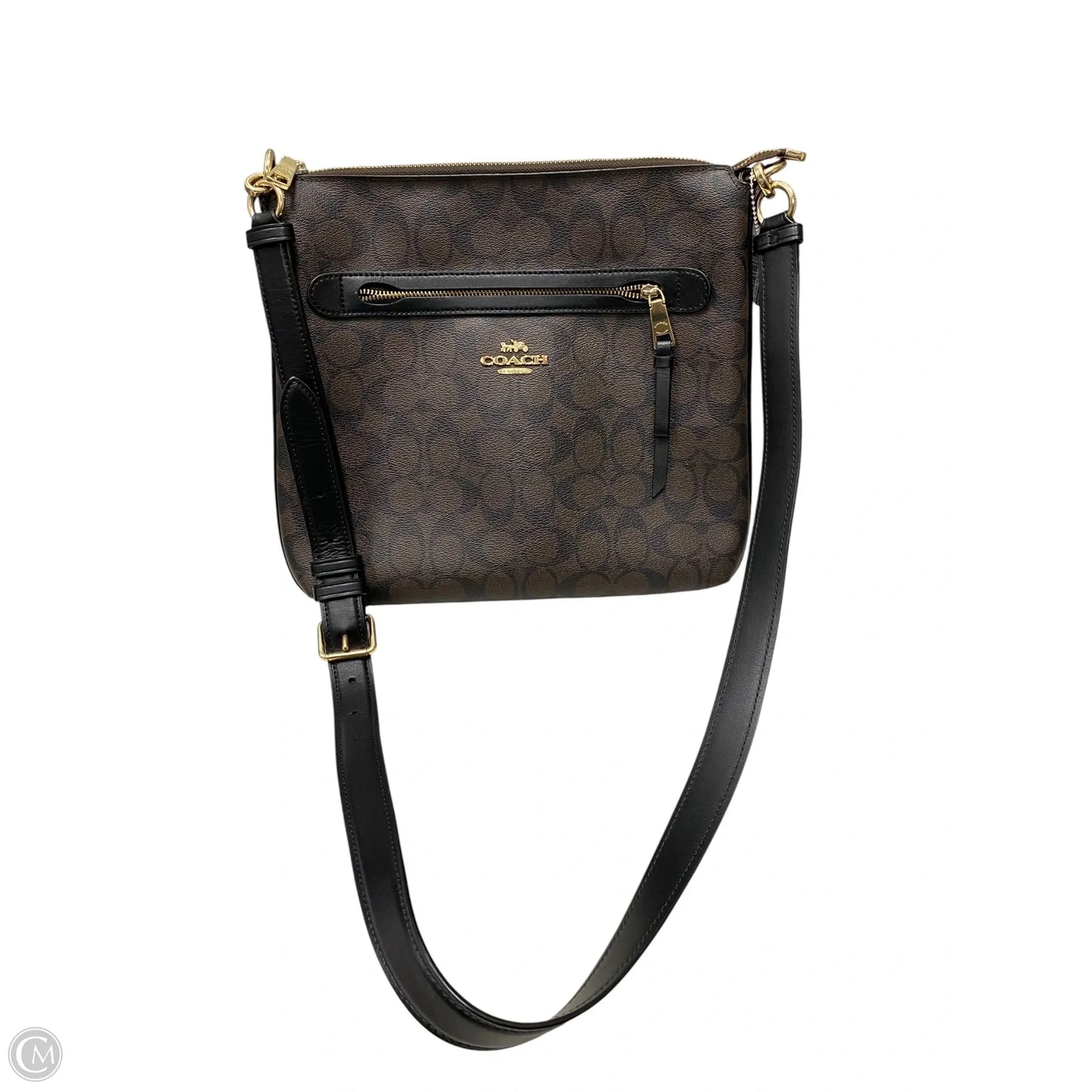 Crossbody Designer By Coach, Size: Large