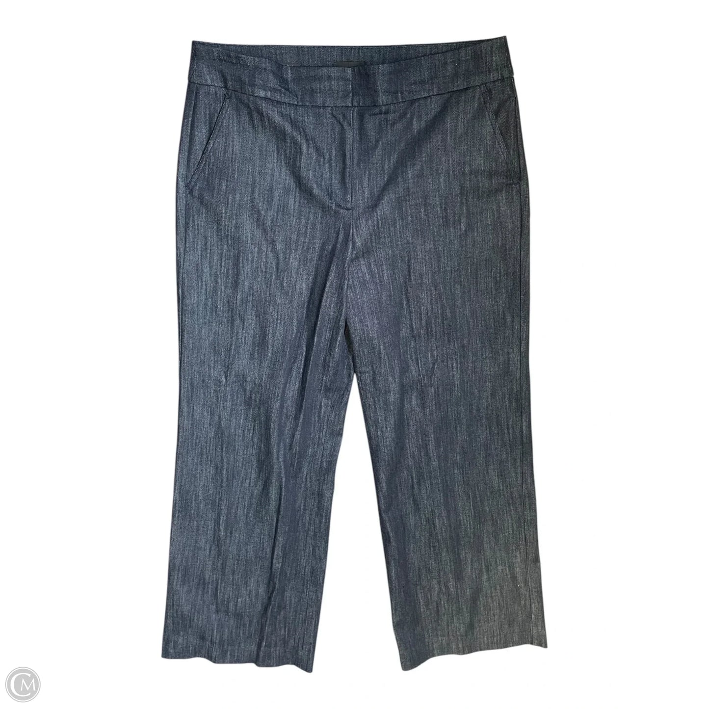Jeans Wide Leg By Talbots In Blue Denim, Size: 14