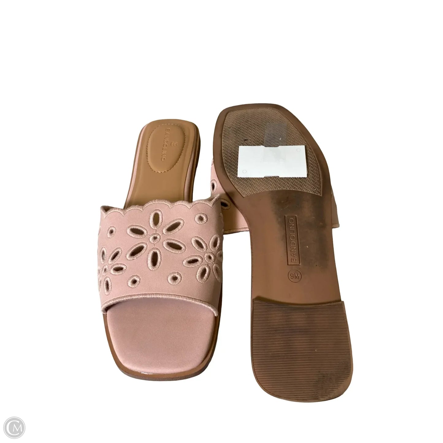 Sandals Flats By Bandolino In Pink, Size: 9
