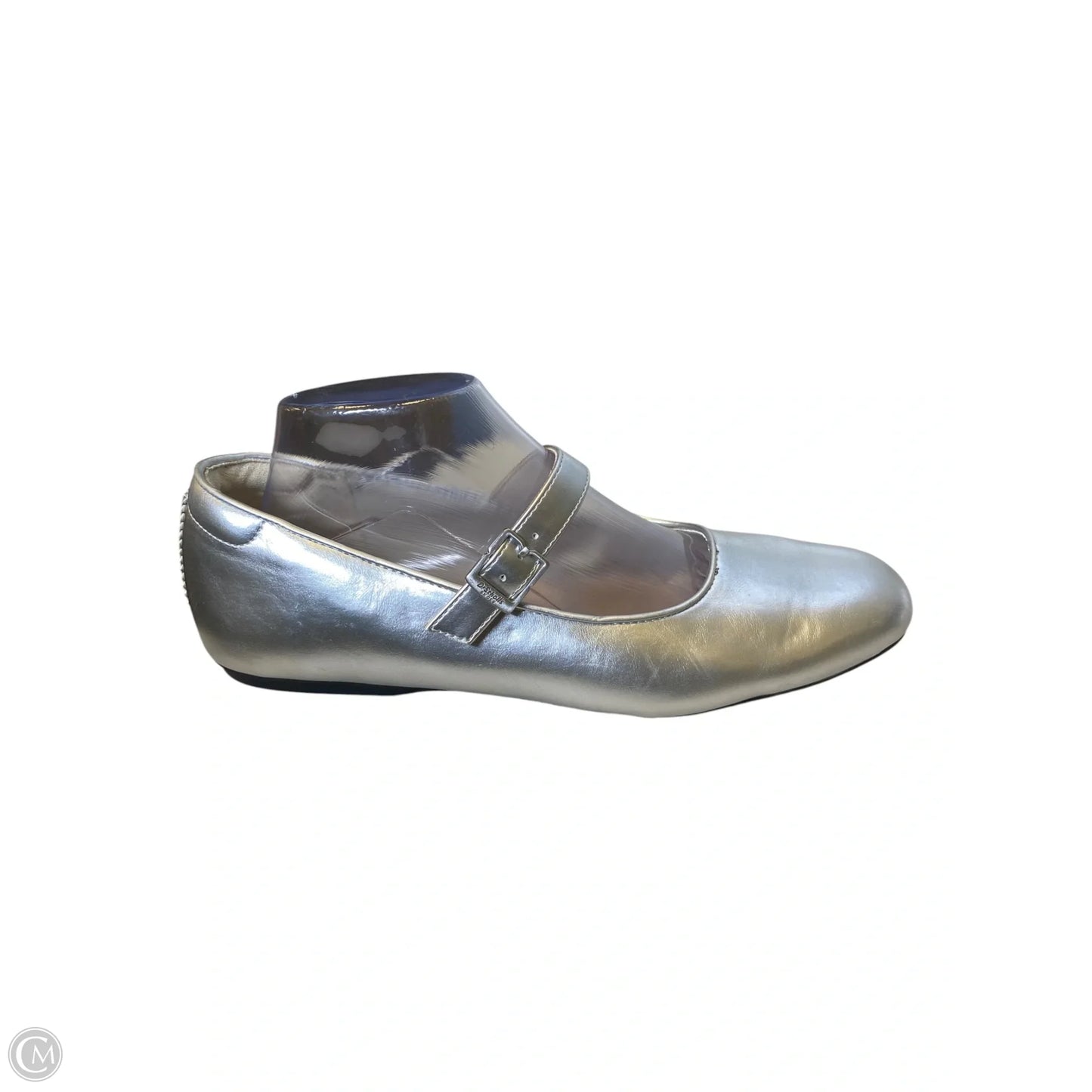 Shoes Flats By Dr Scholls In Silver, Size: 9.5
