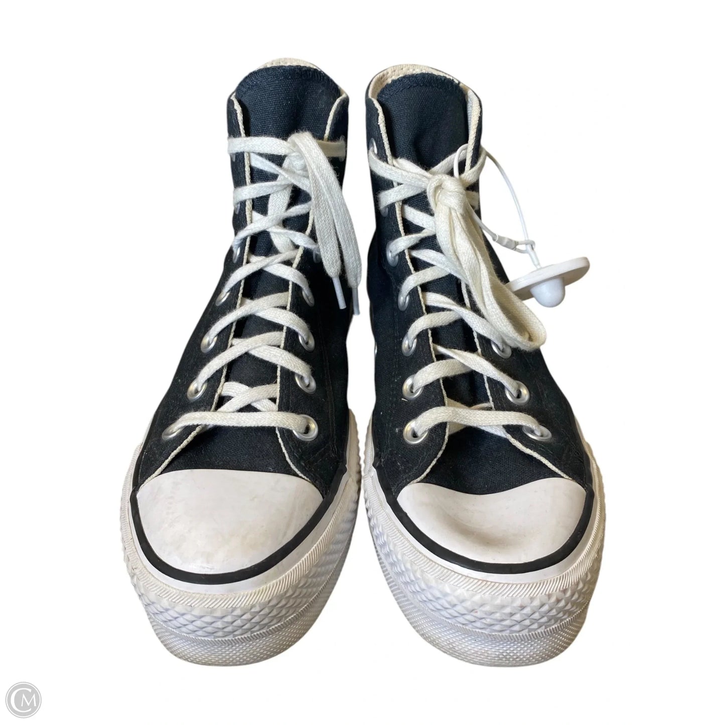Shoes Heels Platform By Converse In Black, Size: 7