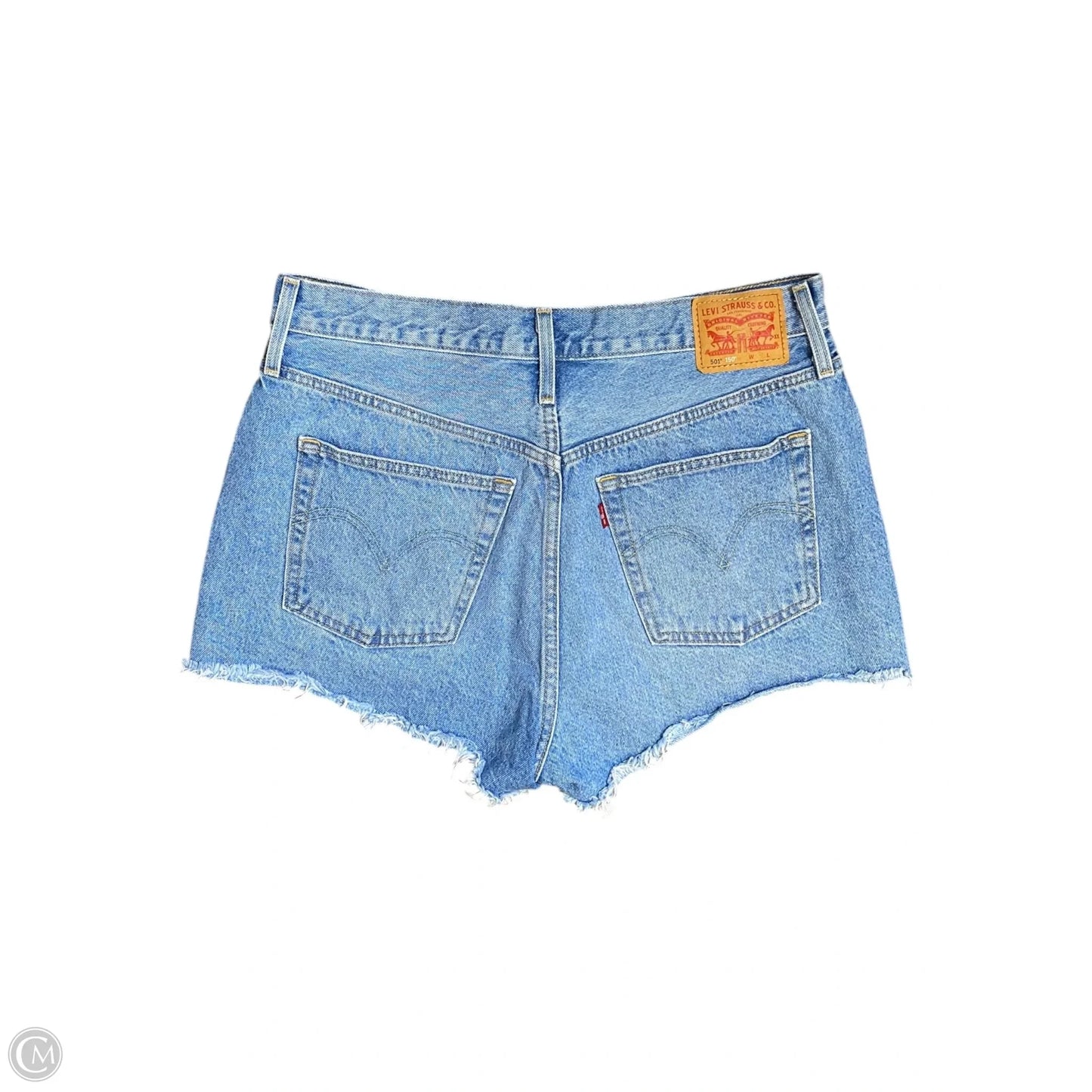 Shorts By Levis In Blue Denim, Size: 12