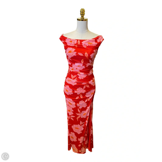 Dress Casual Maxi By Clothes Mentor In Multi-colored, Size: S