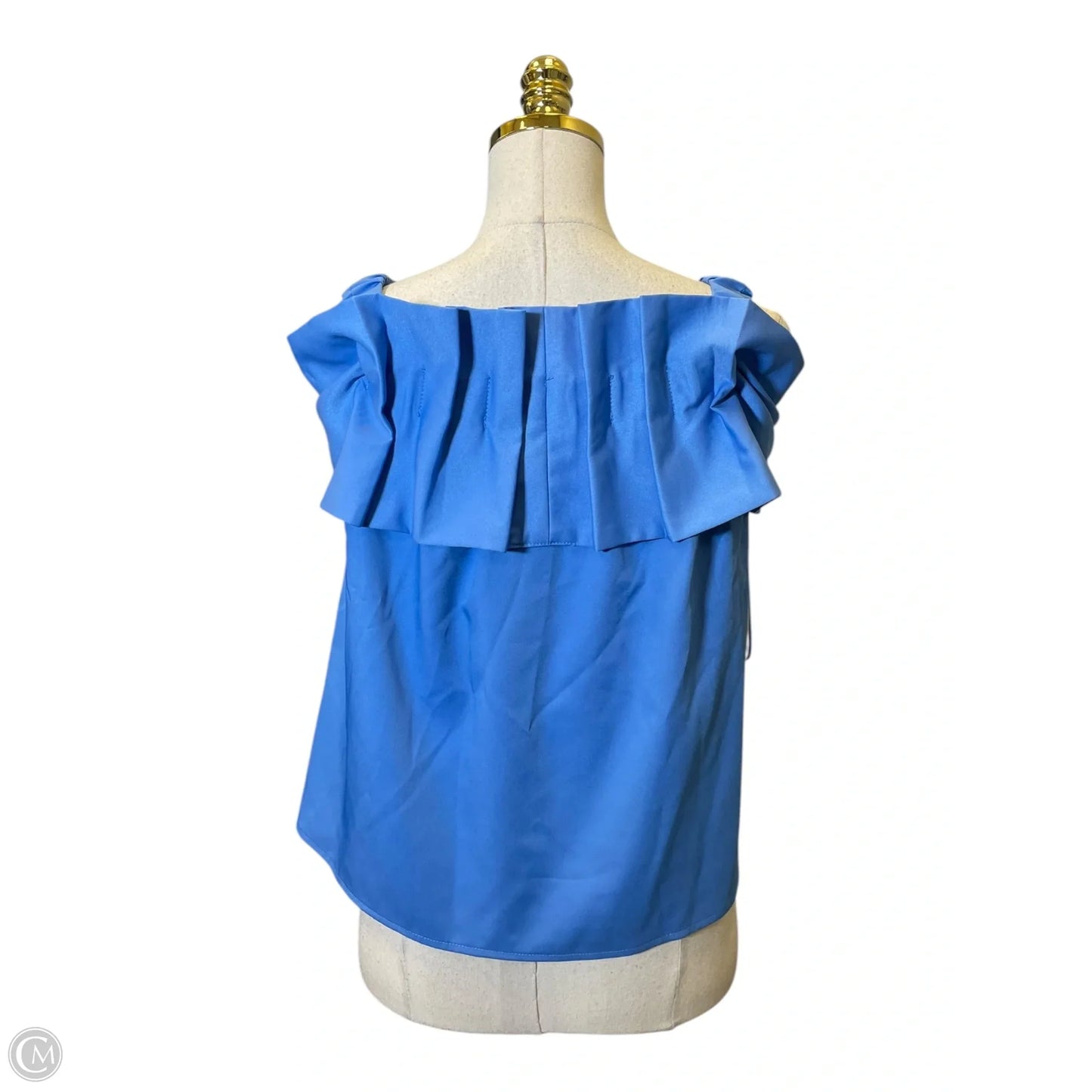 Top Sleeveless By Tcec In Blue, Size: M