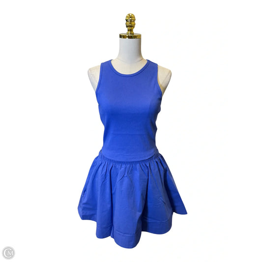 Top 2pc Sleeveless By Double Zero In Blue, Size: S