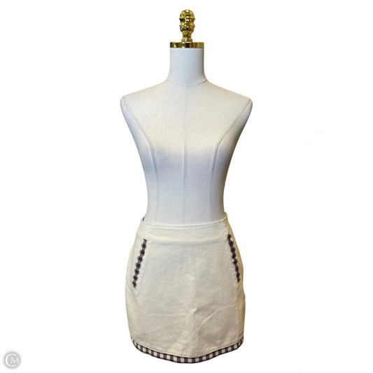 Skirt Mini & Short By Tcec In Beige, Size: M