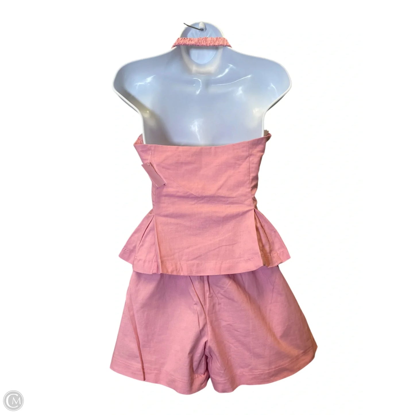 Top 2pc Sleeveless By Clothes Mentor In Pink, Size: L