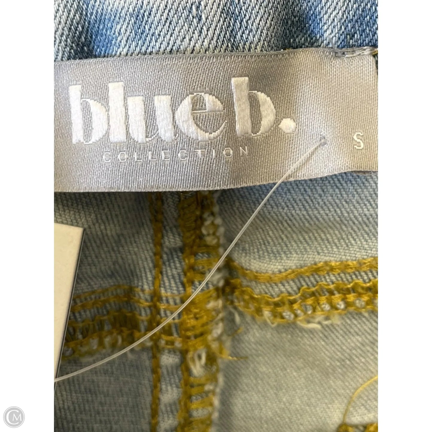 Jeans Straight By Blue B In Blue Denim, Size: S
