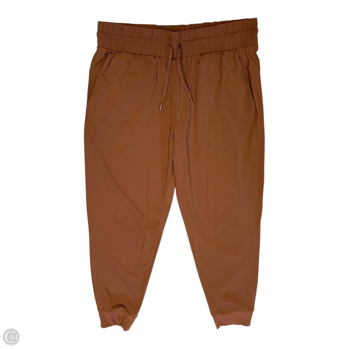 Athletic Pants By Members Mark In Brown, Size: L