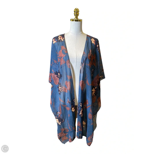 Kimono By Clothes Mentor In Multi-colored, Size: Osfm