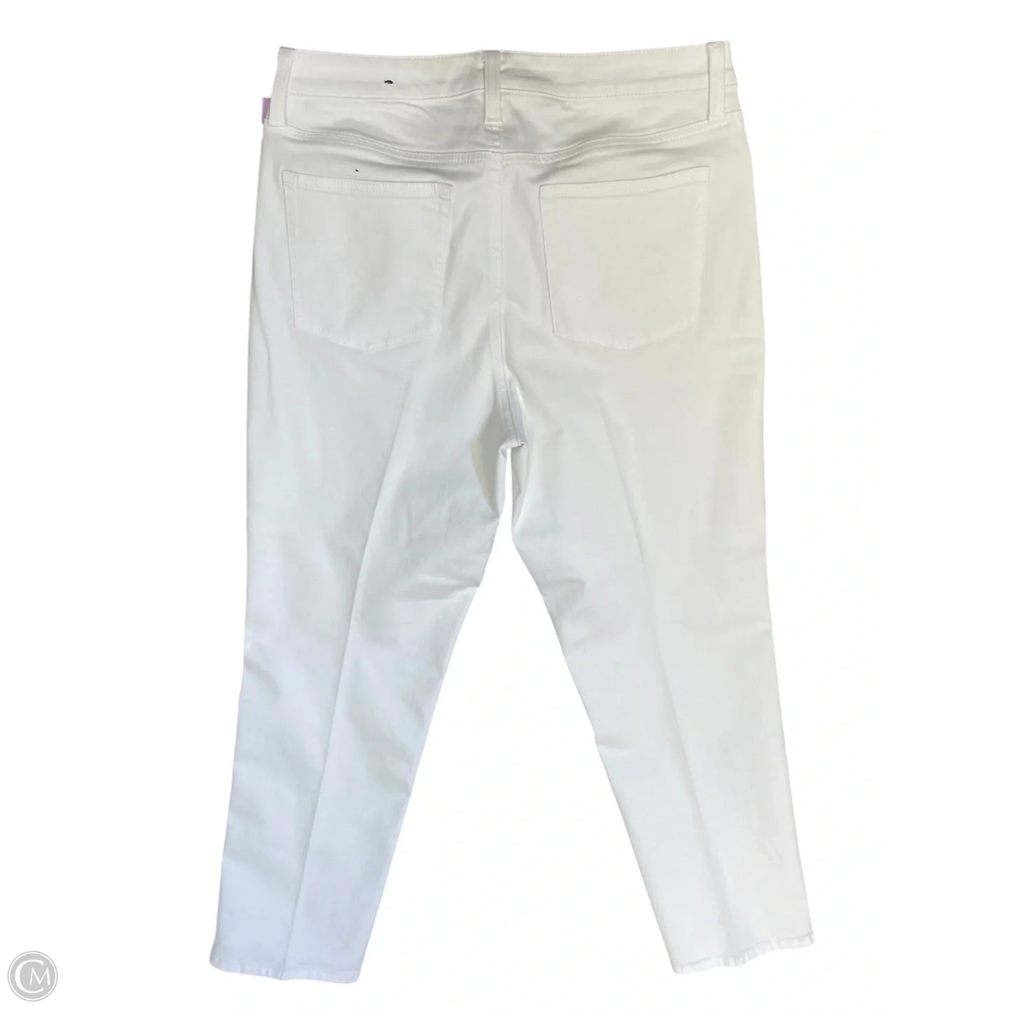 Jeans Straight By Talbots In White, Size: 8