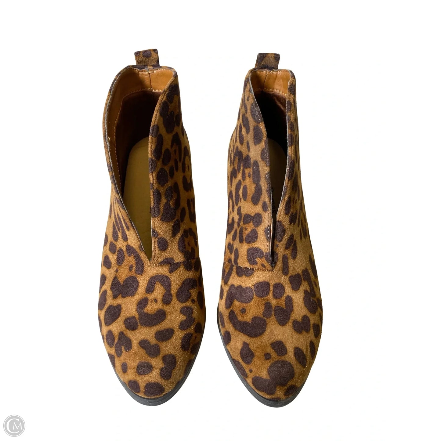 Boots Ankle Heels By Pierre Dumas In Animal Print, Size: 6