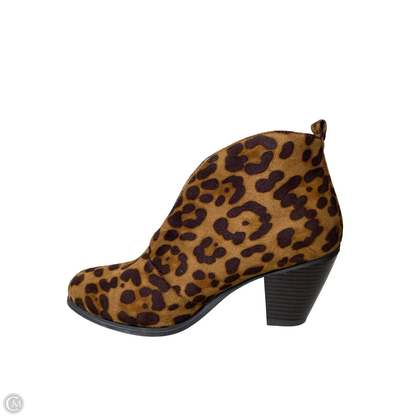 Boots Ankle Heels By Pierre Dumas In Animal Print, Size: 6