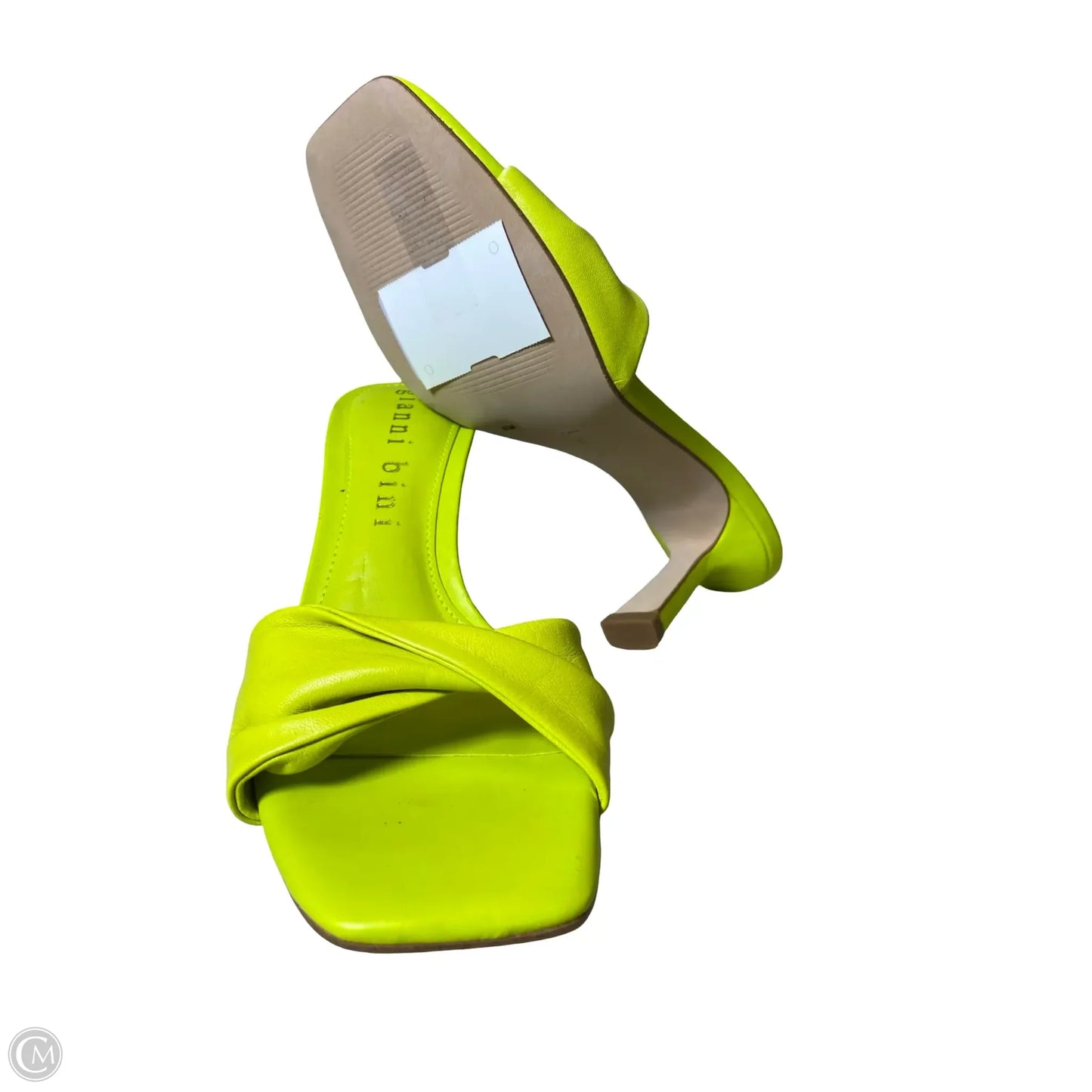 Shoes Heels Stiletto By Gianni Bini In Green, Size: 6.5