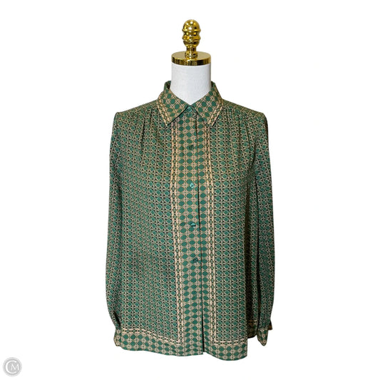 Top Long Sleeve By Max Studio In Multi-colored, Size: L