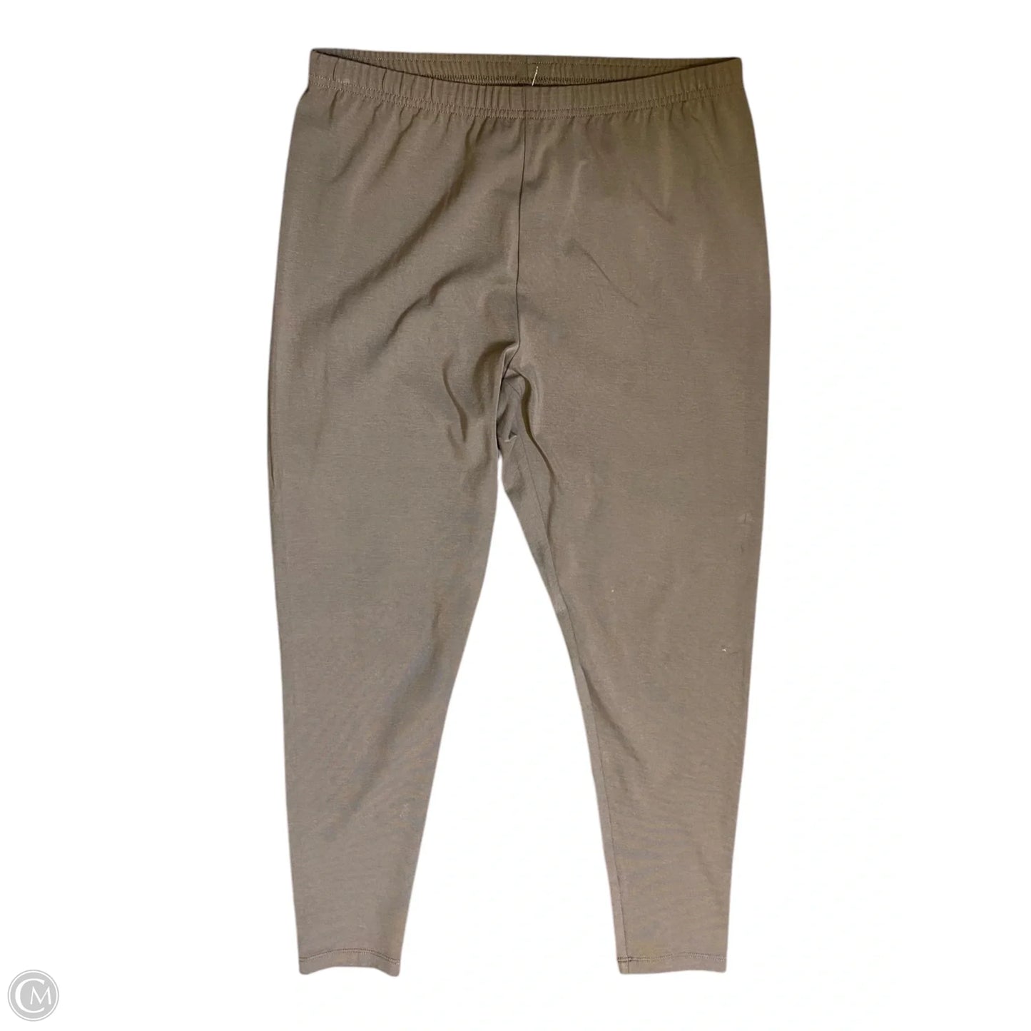 Athletic Leggings By J. Jill In Brown, Size: M