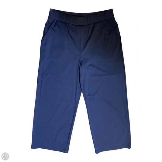 Athletic Pants By Talbots In Navy, Size: M