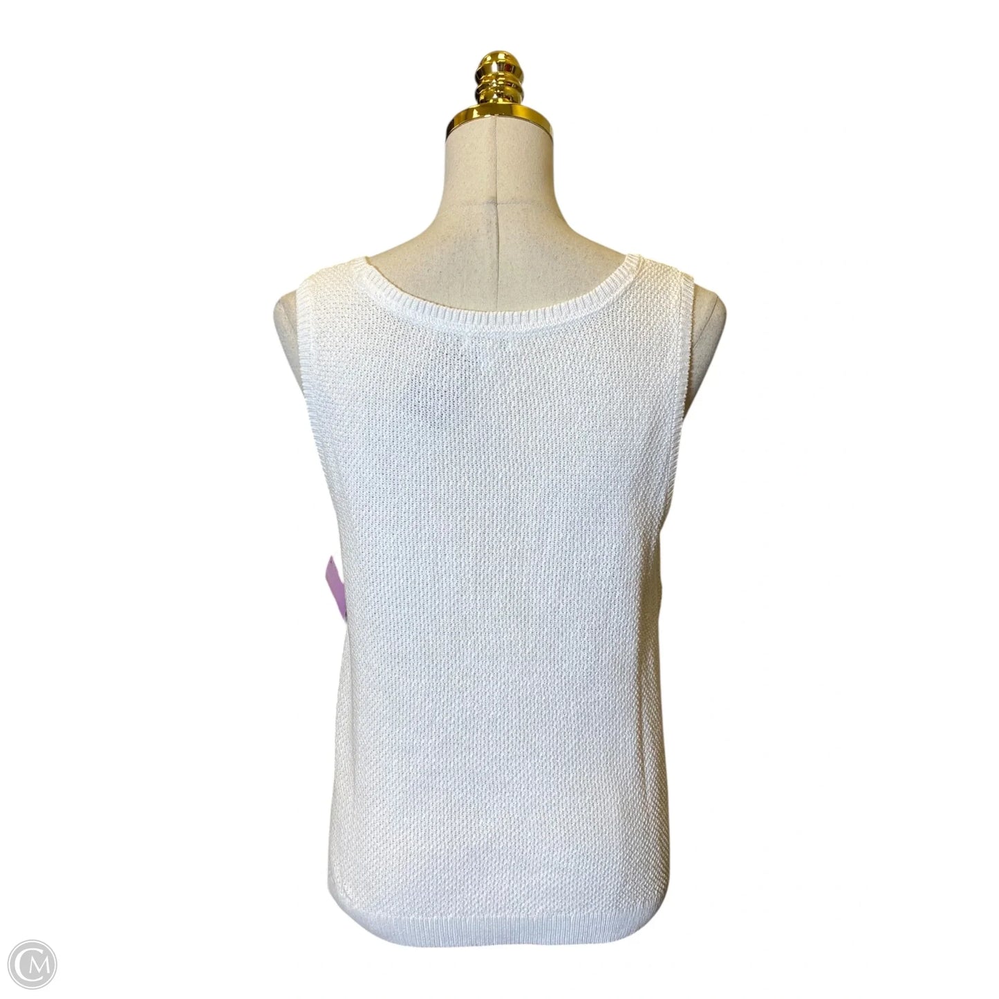 Top Sleeveless By J. Jill In White, Size: S