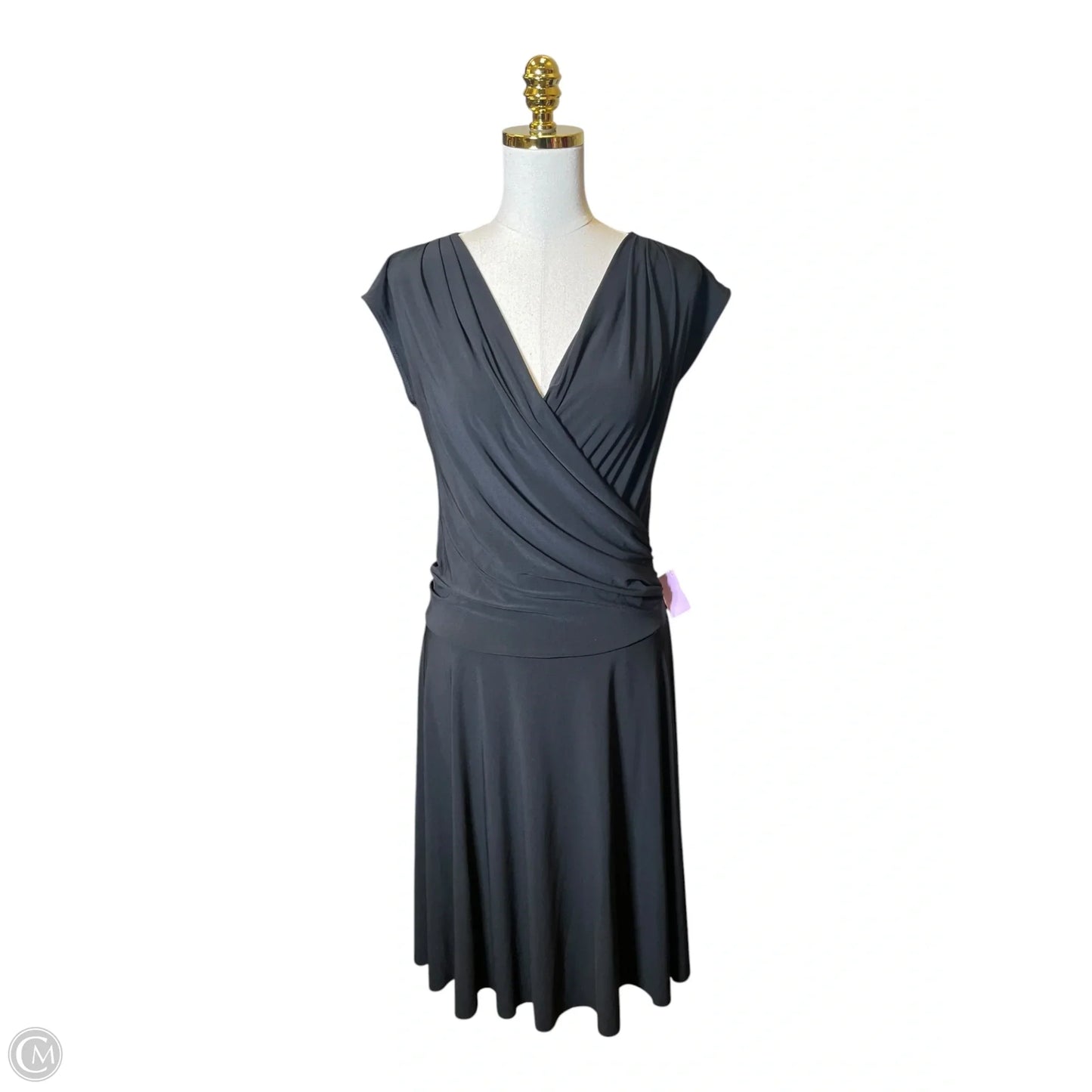 Dress Casual Midi By Soprano In Black, Size: L