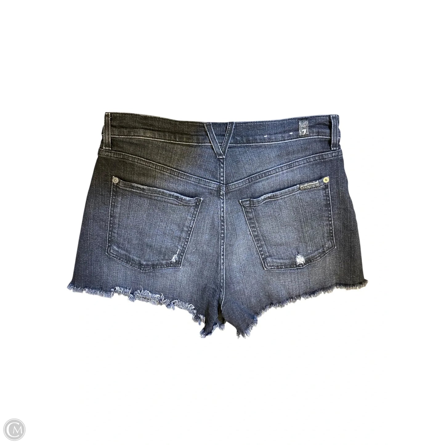 Shorts By 7 For All Mankind In Black, Size: 6