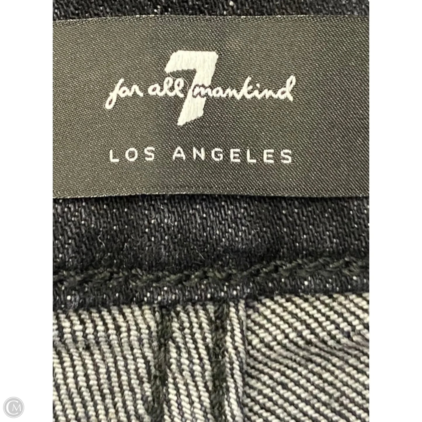 Shorts By 7 For All Mankind In Black, Size: 6